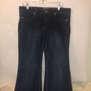 Wide Bottom Blue Jeans (new)